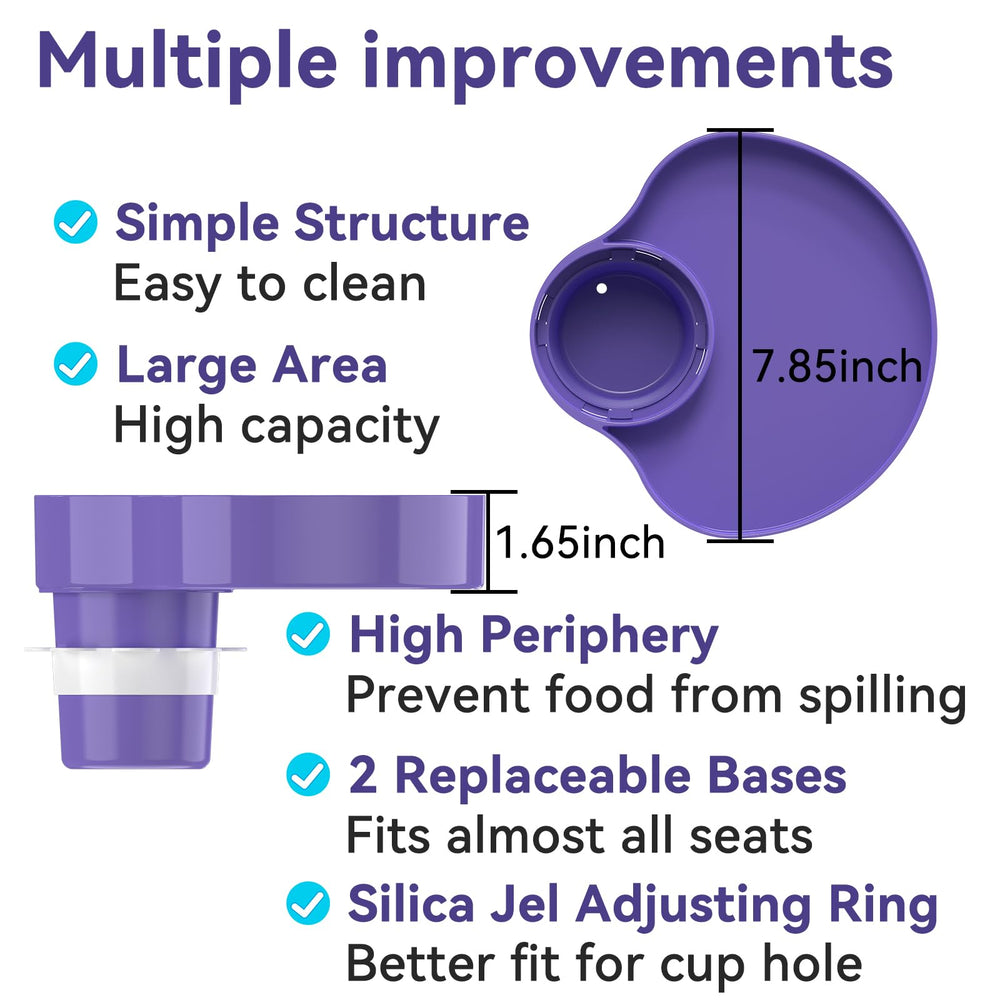 SSPONT cup hole three point three five inches fits most cups.