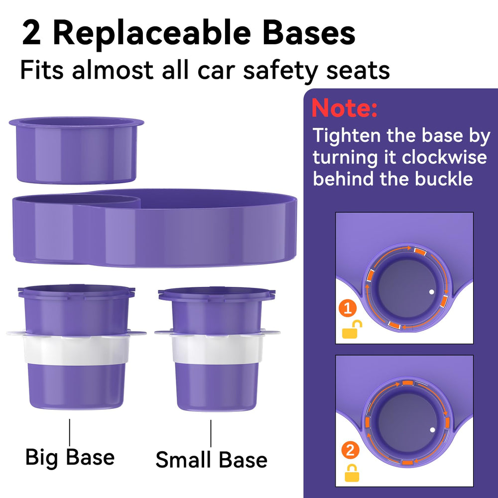 SSPONT spill-proof edge prevents spills on bumpy rides.