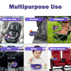 SSPONT wide-base removable tray adapts to most seats.