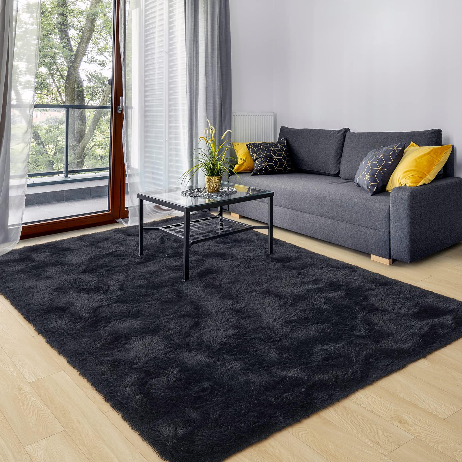 ST. BRIDGE easy-clean rug designed for simple wipe-downs and quick maintenance.