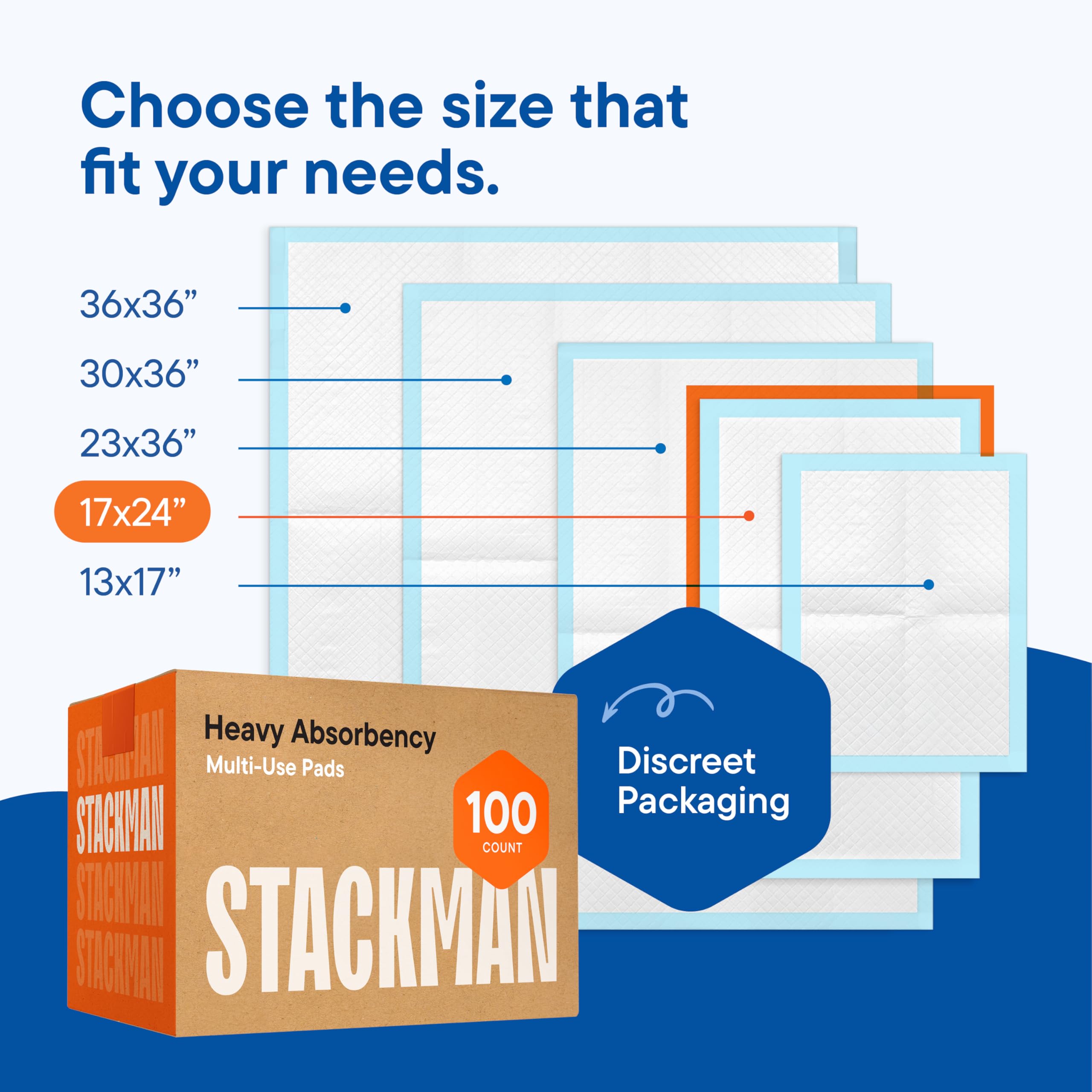 Stack Man Chucks Pads waterproof layer guards furniture and surfaces.