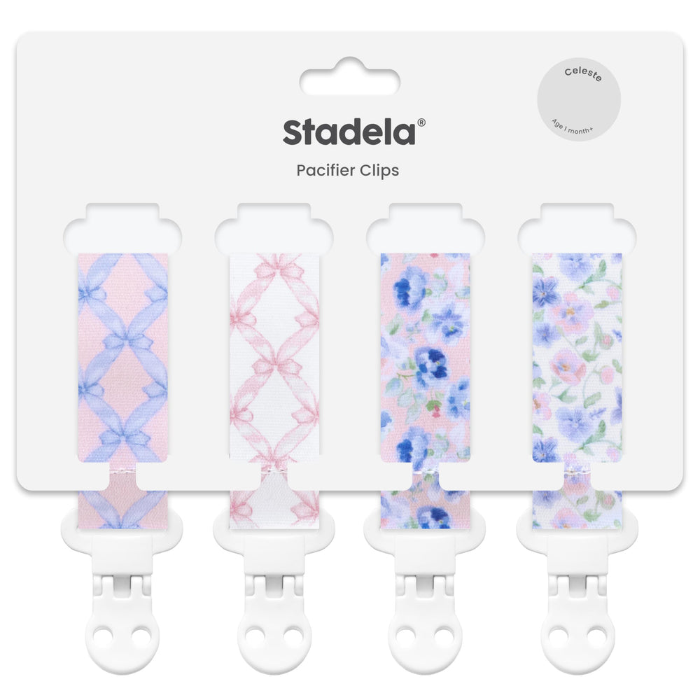 Stadela pacifier clip lightweight and travel-friendly for on-the-go moms.