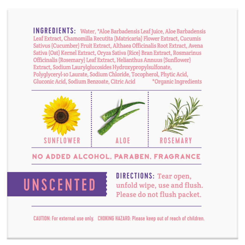 Stall Mates Unscented flushable wipes ideal for fragrance-free personal care.