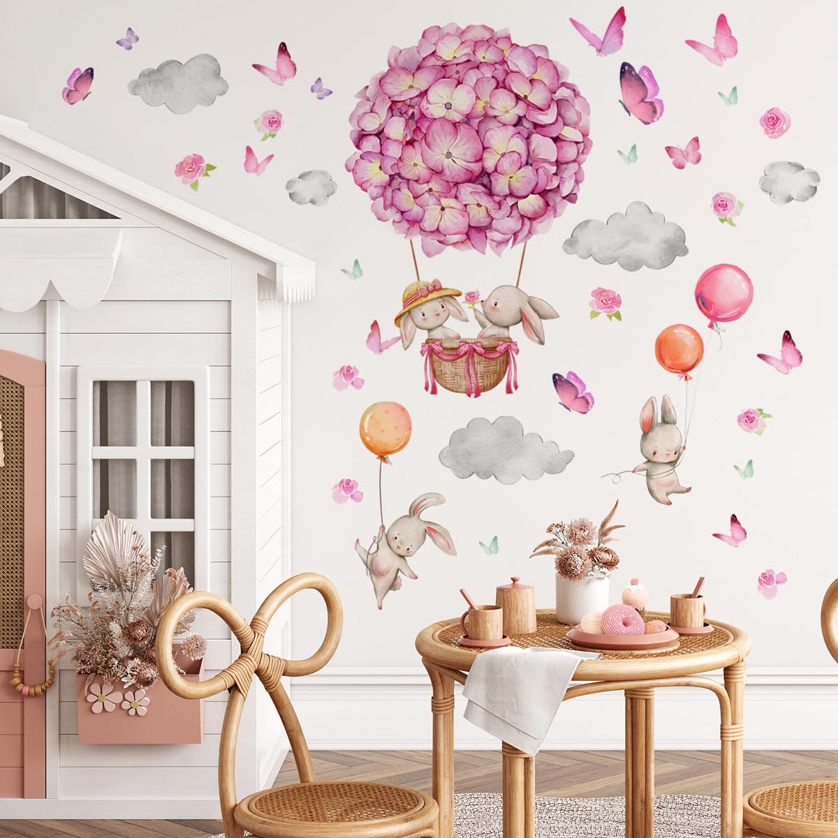 Stampringt Butterflies Wall Decal adds color and whimsy to children's rooms