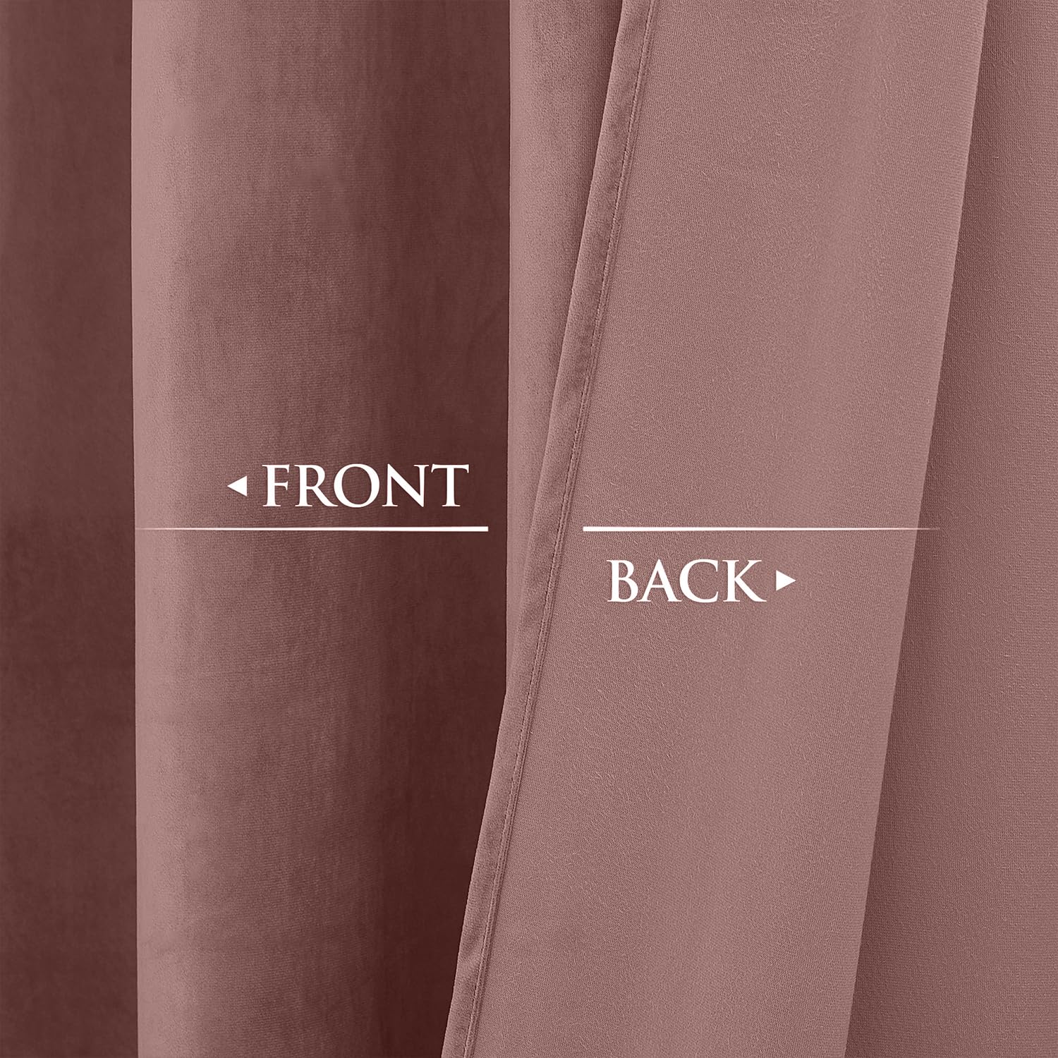 StangH Wild Rose Pink Curtains create cozy bedroom retreat