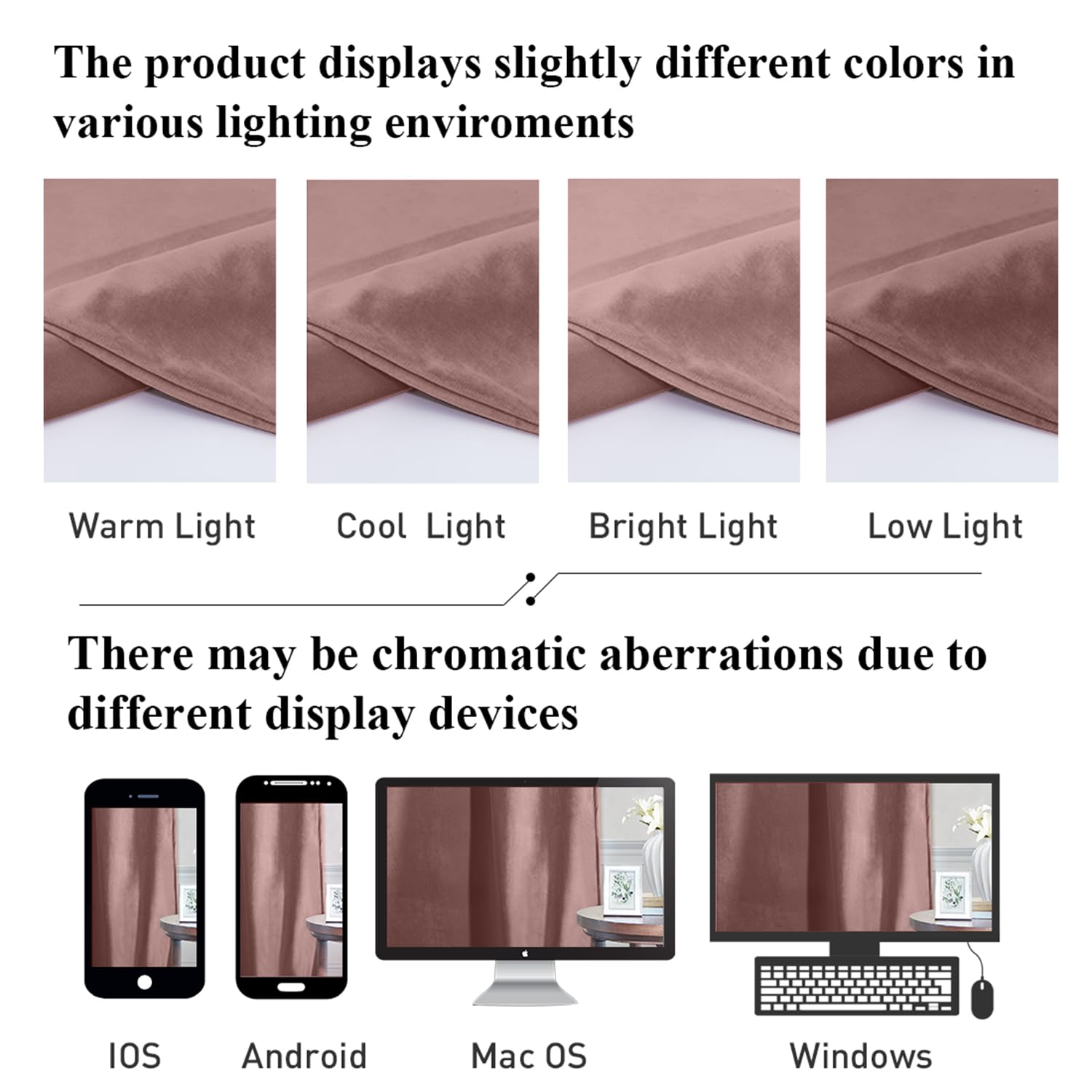 StangH Wild Rose Pink Curtains provide privacy and light control