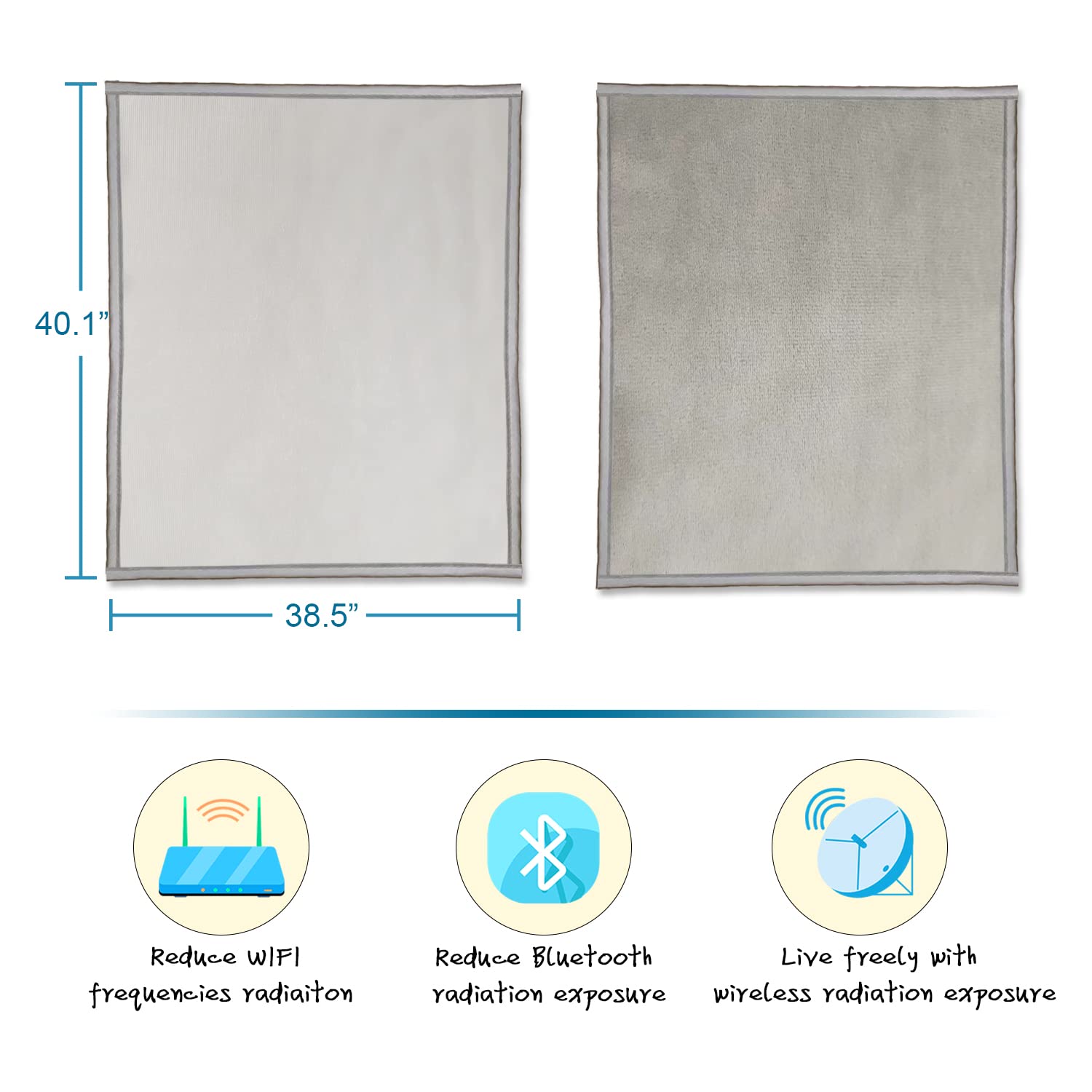 STARLENGET EMF blanket in nursery ready for baby use