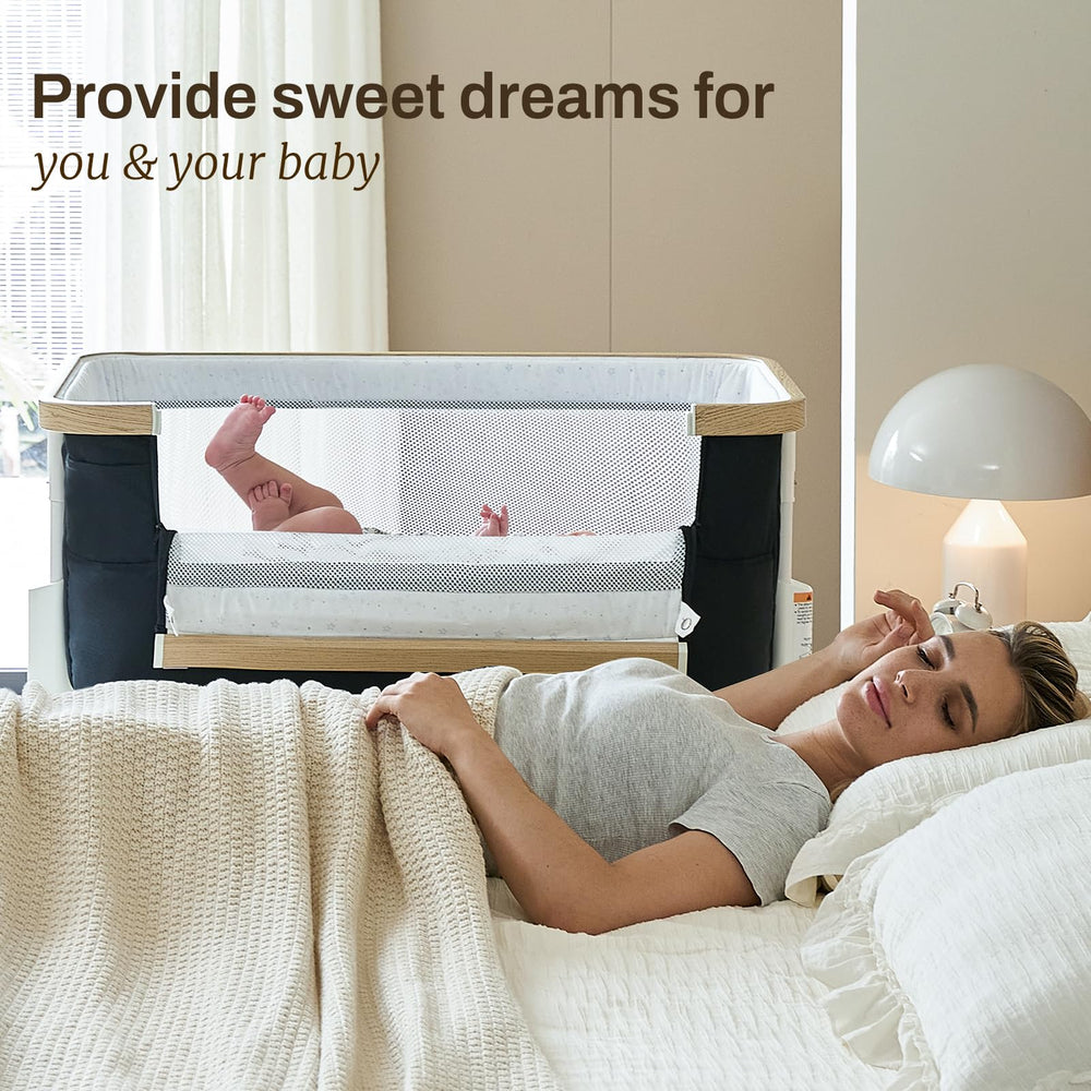 Staroyal bassinet includes a 1 cm waterproof mattress for protection.
