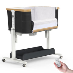 Staroyal Electric Bassinet with 3 rocking modes for gentle newborn soothing.