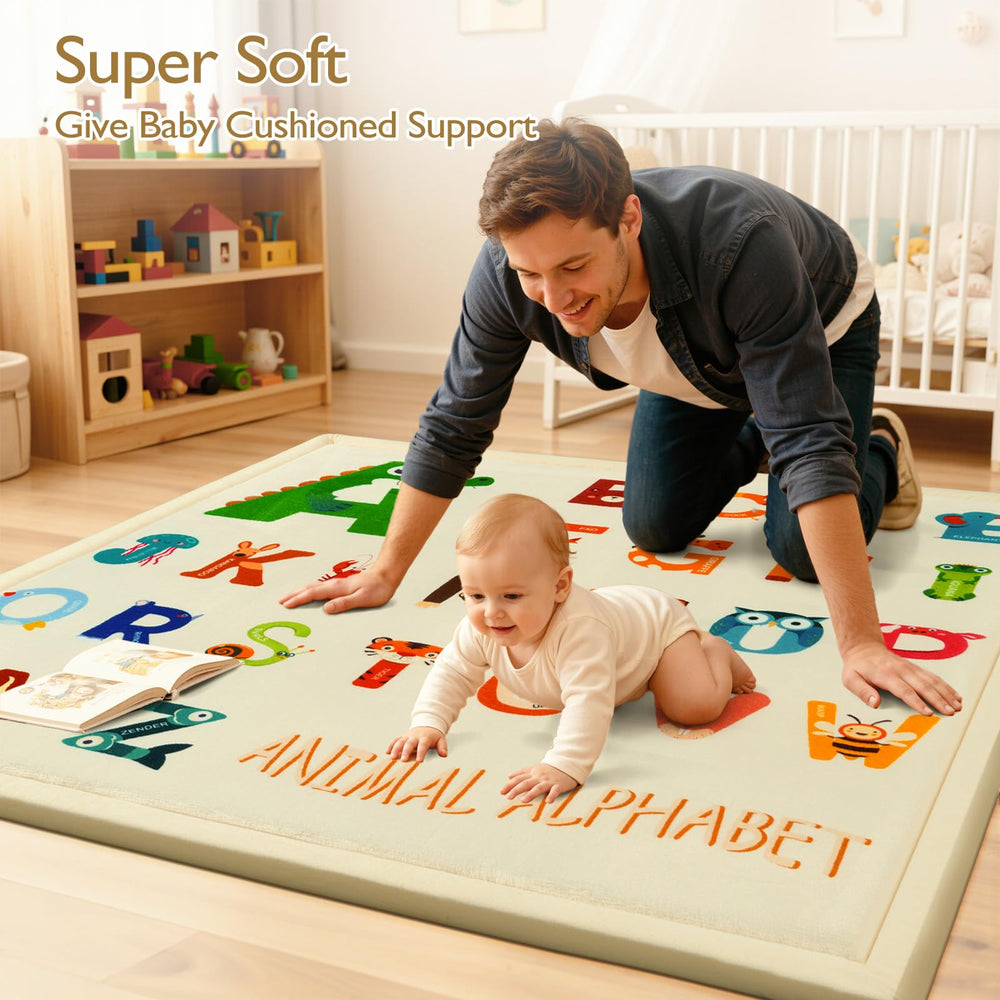 STARUIA Baby Play Mat crawling area ready for movement and exploration