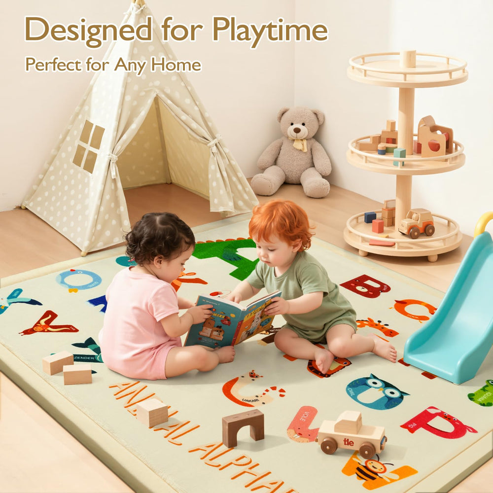 STARUIA Baby Play Mat living room nursery setup in tatami style