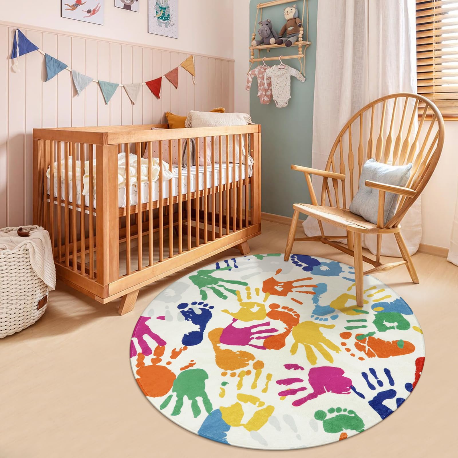 STARUIA 6-by-9-foot rectangle rug fits living spaces and classrooms.