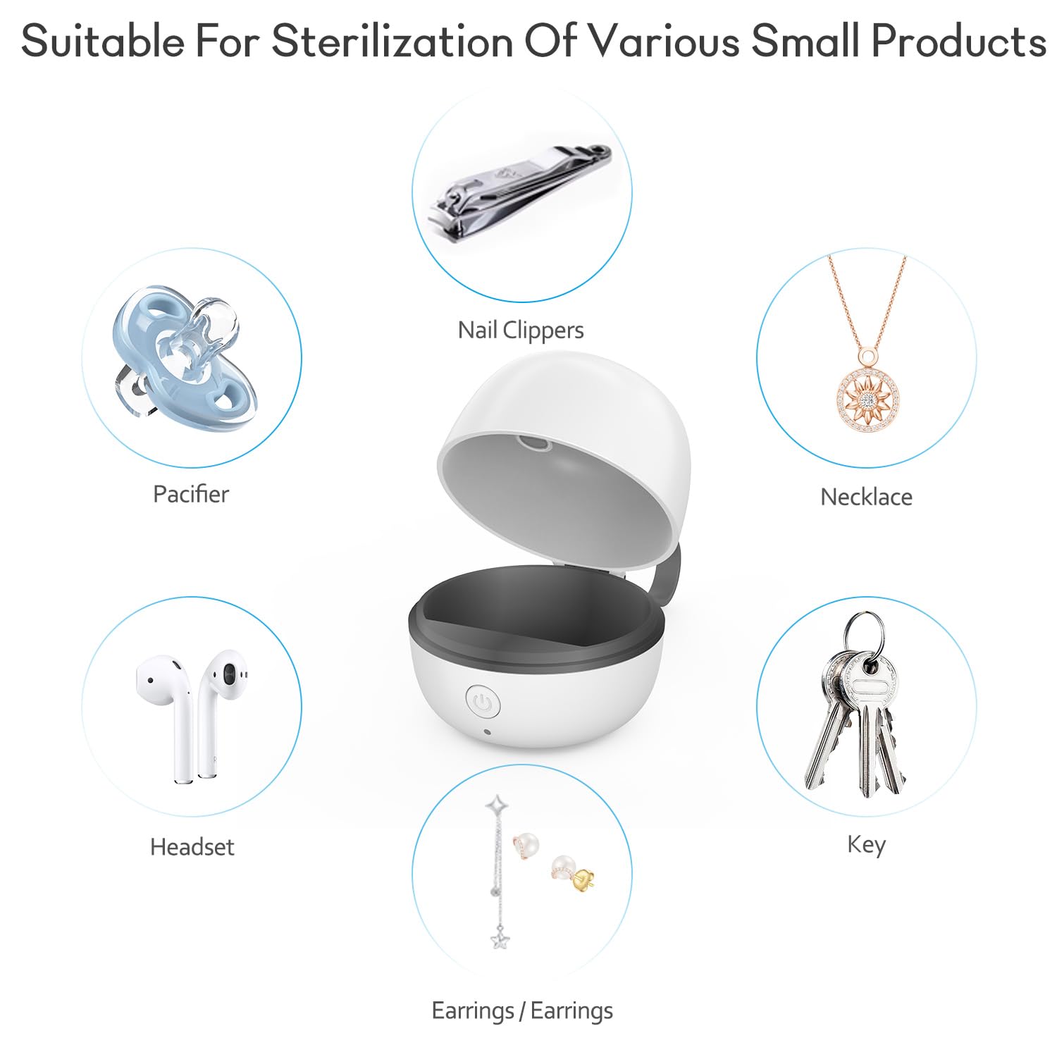 StarWin BPA-free ABS material for safe, durable mini storage.