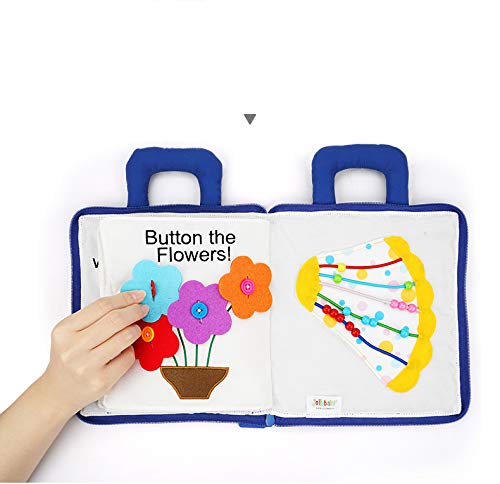 Stasover My Quiet Book crinkle pages provide engaging sounds for sensory exploration and focus.