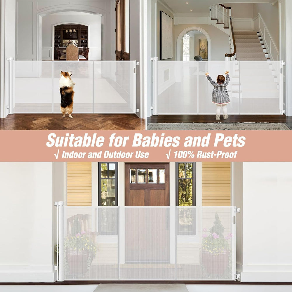 Stcockis indoor-outdoor gate design suits stairs, porches, and decks
