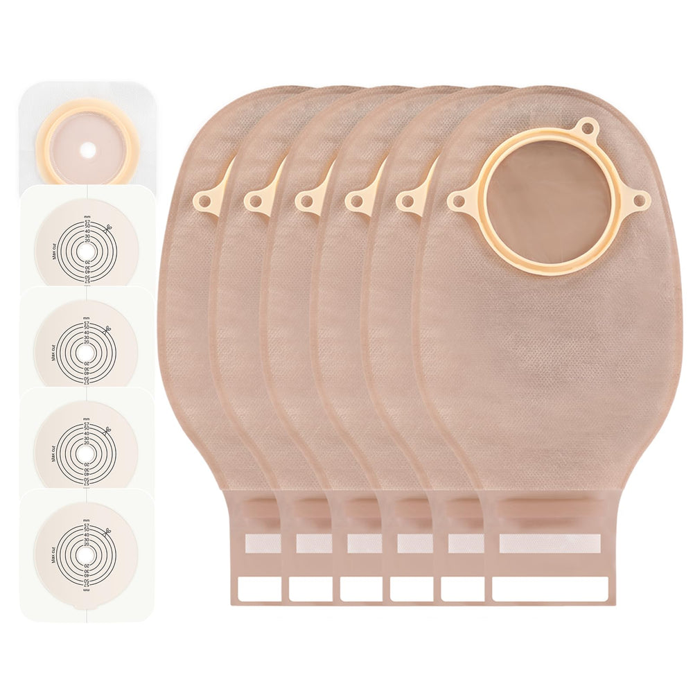 Steawoce colostomy bags with flat 2-piece design for secure, discreet wear under clothes