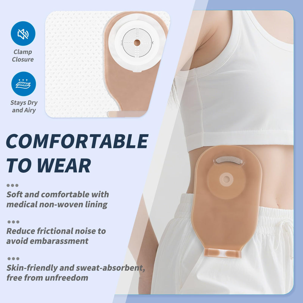 Steawoce soft breathable non-woven lining enhances comfort against the skin.
