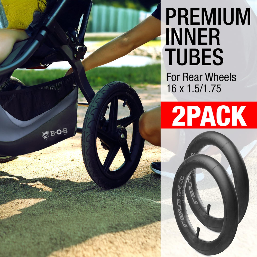 Steerling Tire Co. inner tube for Bob Revolution Flex provides quiet, reliable performance.