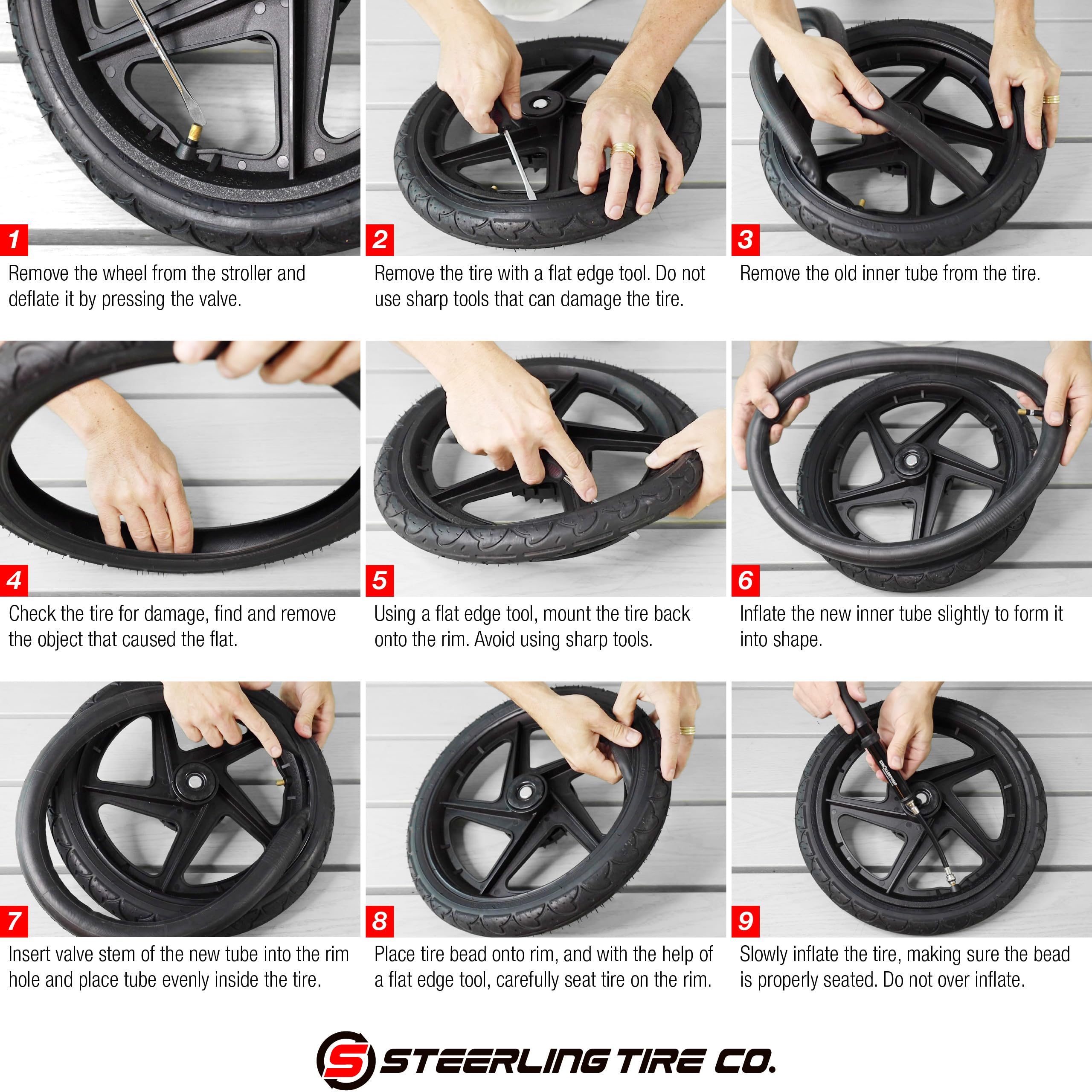 2-pack provides ready replacements for future rides.