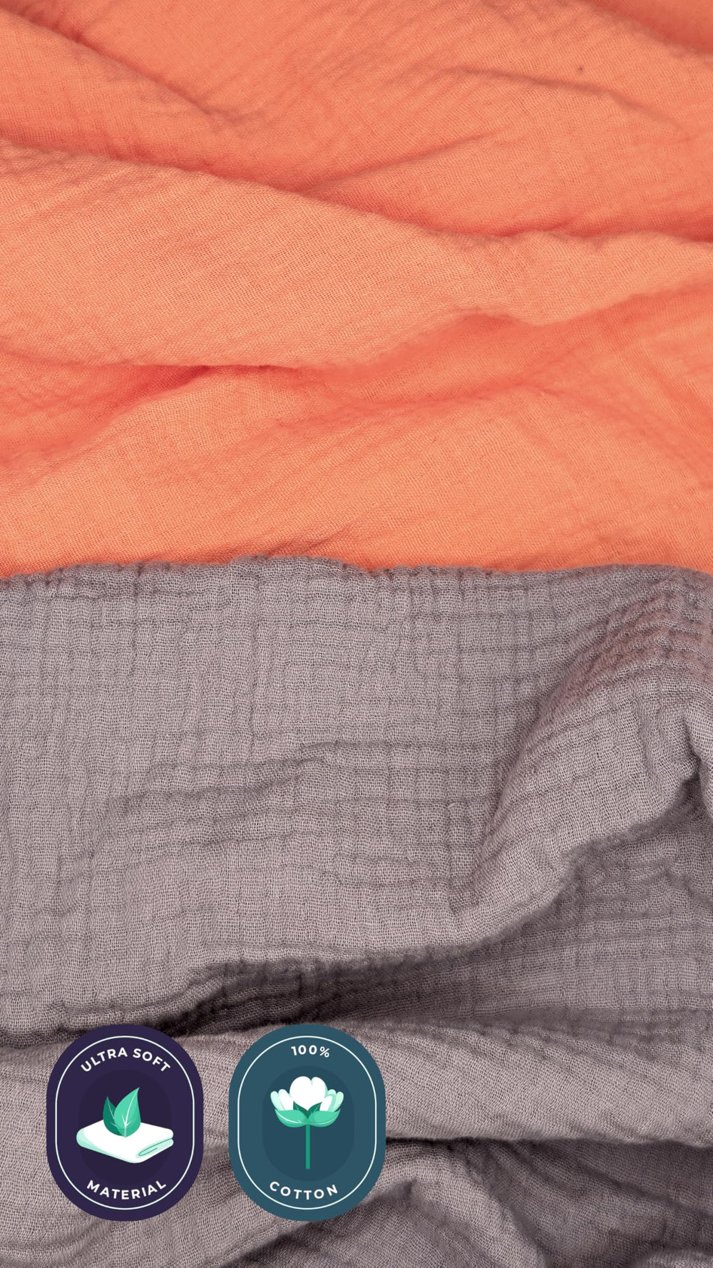 Two-pack convenience from Stellar Kiddos ensures a ready set for fresh sheets.