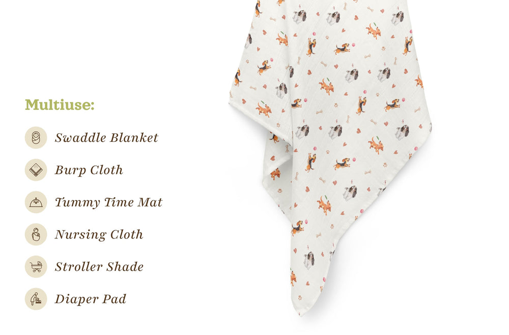 Stellar Kiddos swaddle blanket with breathable weave for year-round comfort