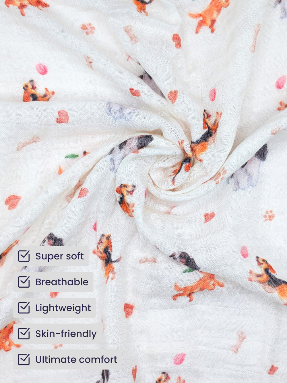 Stellar Kiddos two-pack swaddle set with versatile patterns