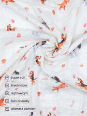 Stellar Kiddos two-pack swaddle set with versatile patterns