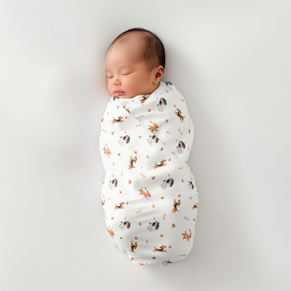 Stellar Kiddos Playful Pals pattern calms baby during bedtime