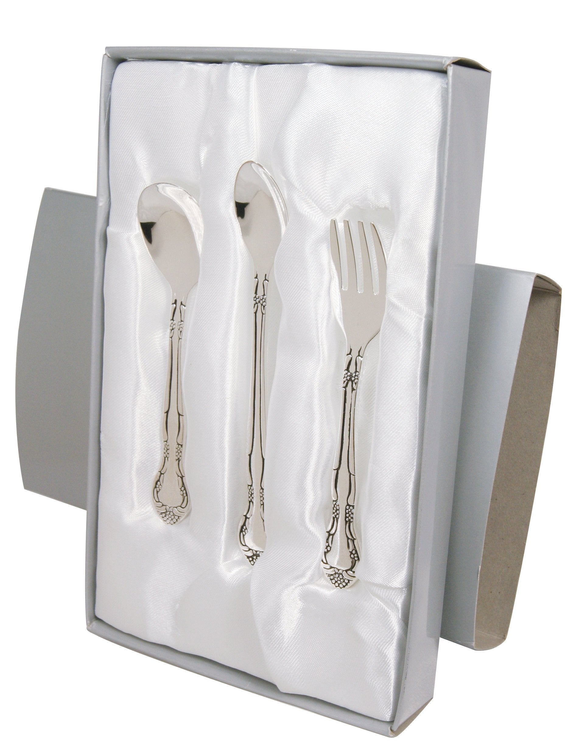 Stephan Baby satin-lined gift box showcasing elegant packaging for gifting occasions.
