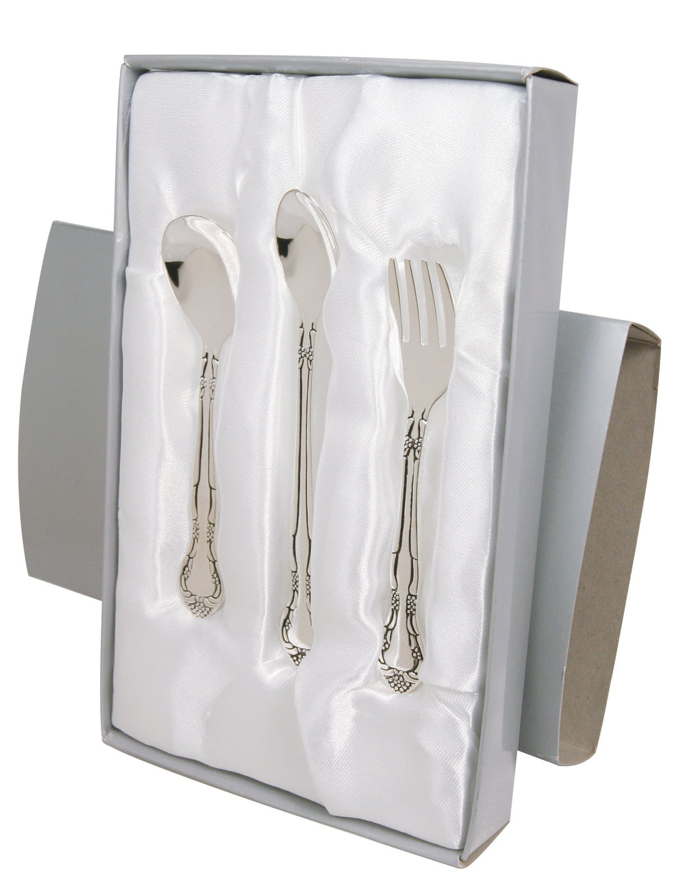 Stephan Baby satin-lined gift box showcasing elegant packaging for gifting occasions.