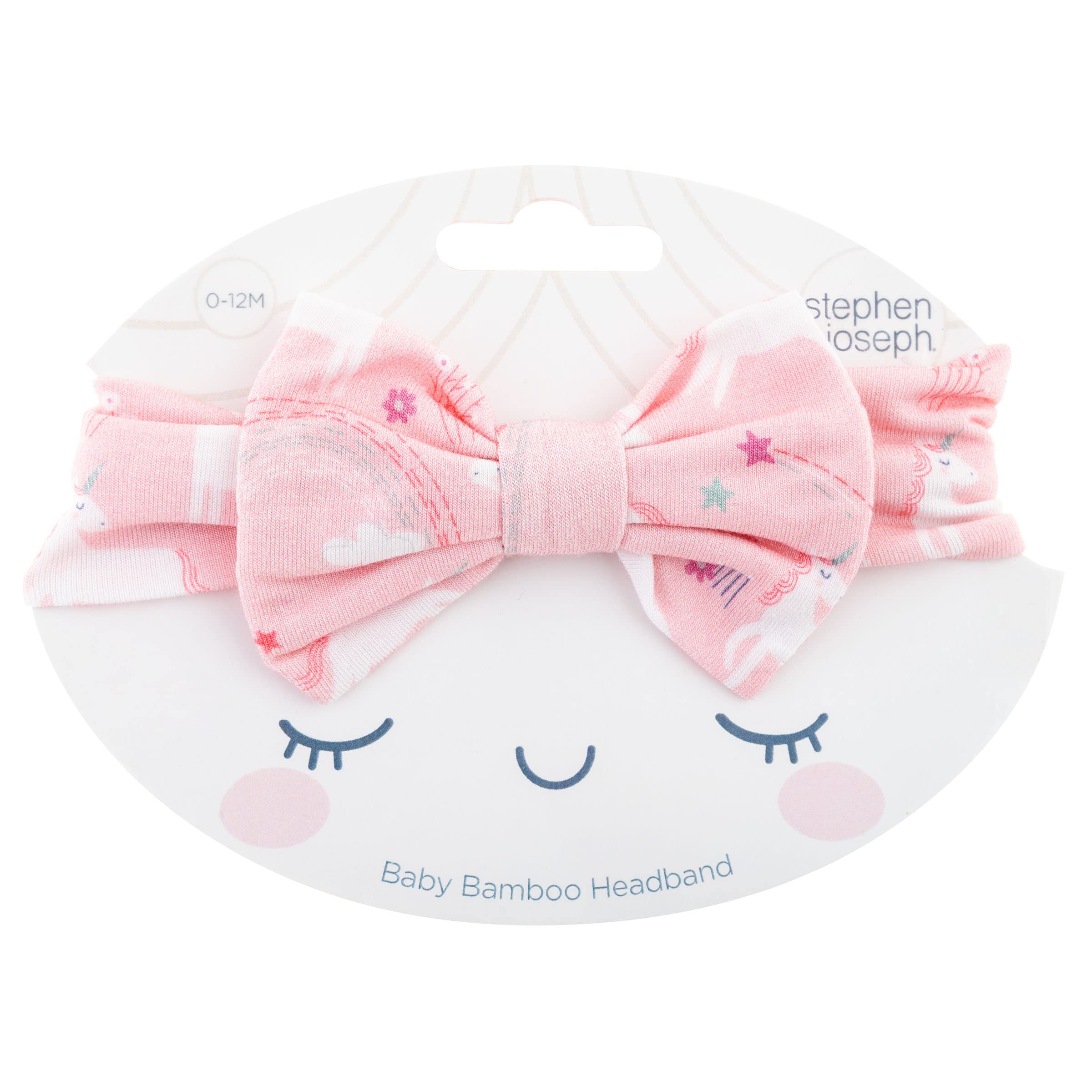 Stephen Joseph unicorn baby headband adds playful charm to everyday outfits for infants
