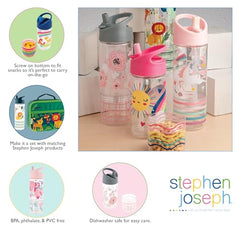 Stephen Joseph Tritan BPA-free bottle ensures durable, safe hydration.