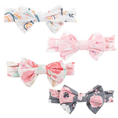 Stephen Joseph knotted headband for babies offers easy slip-on style and a cute focal point