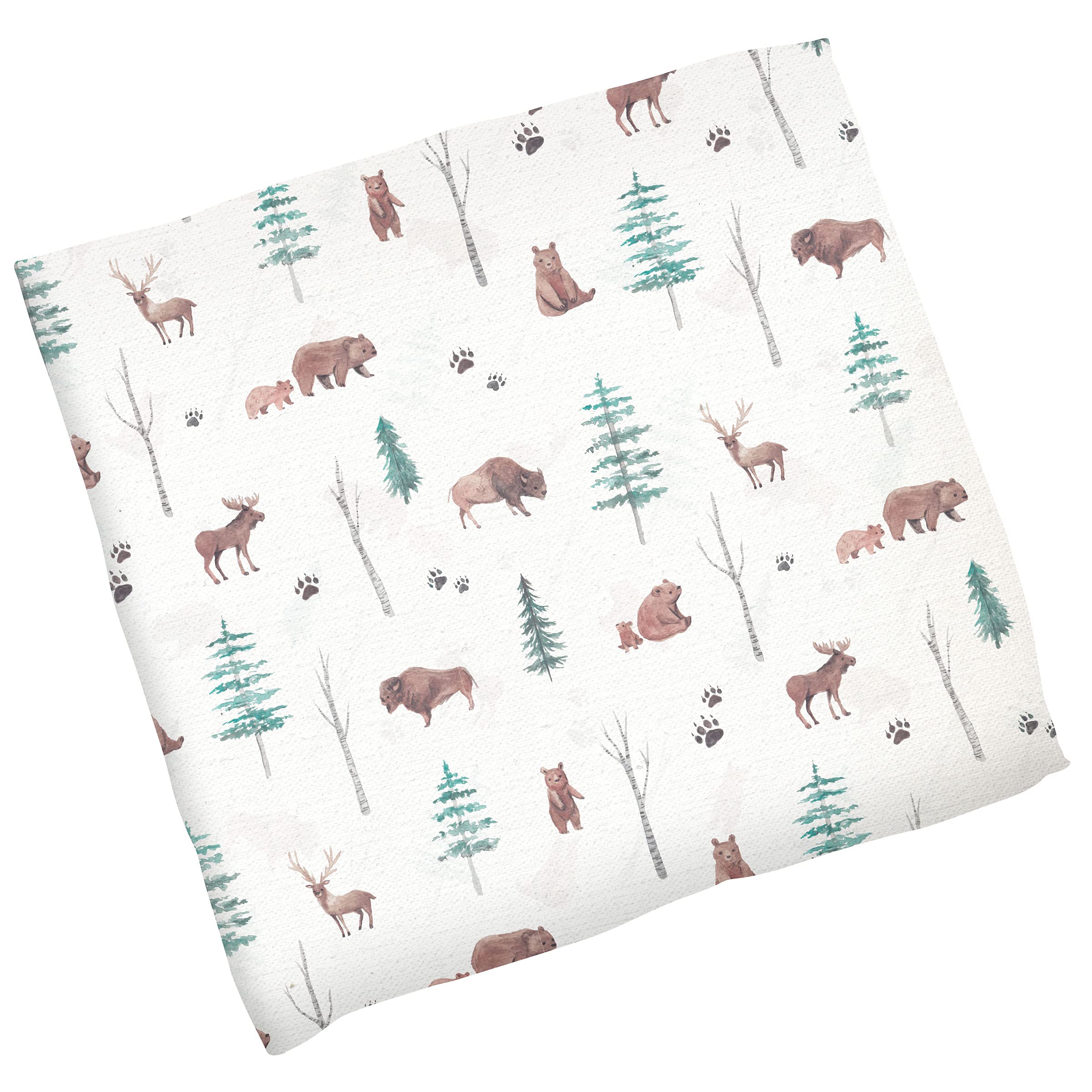 Stephen Joseph muslin blanket swaddle for breathable newborn comfort.