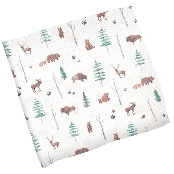 Stephen Joseph muslin blanket swaddle for breathable newborn comfort.