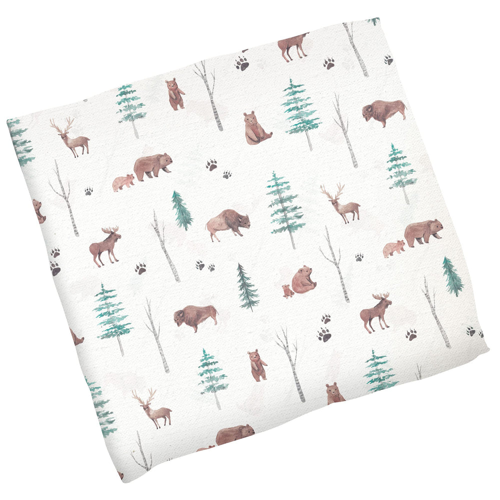 Stephen Joseph muslin blanket swaddle for breathable newborn comfort.