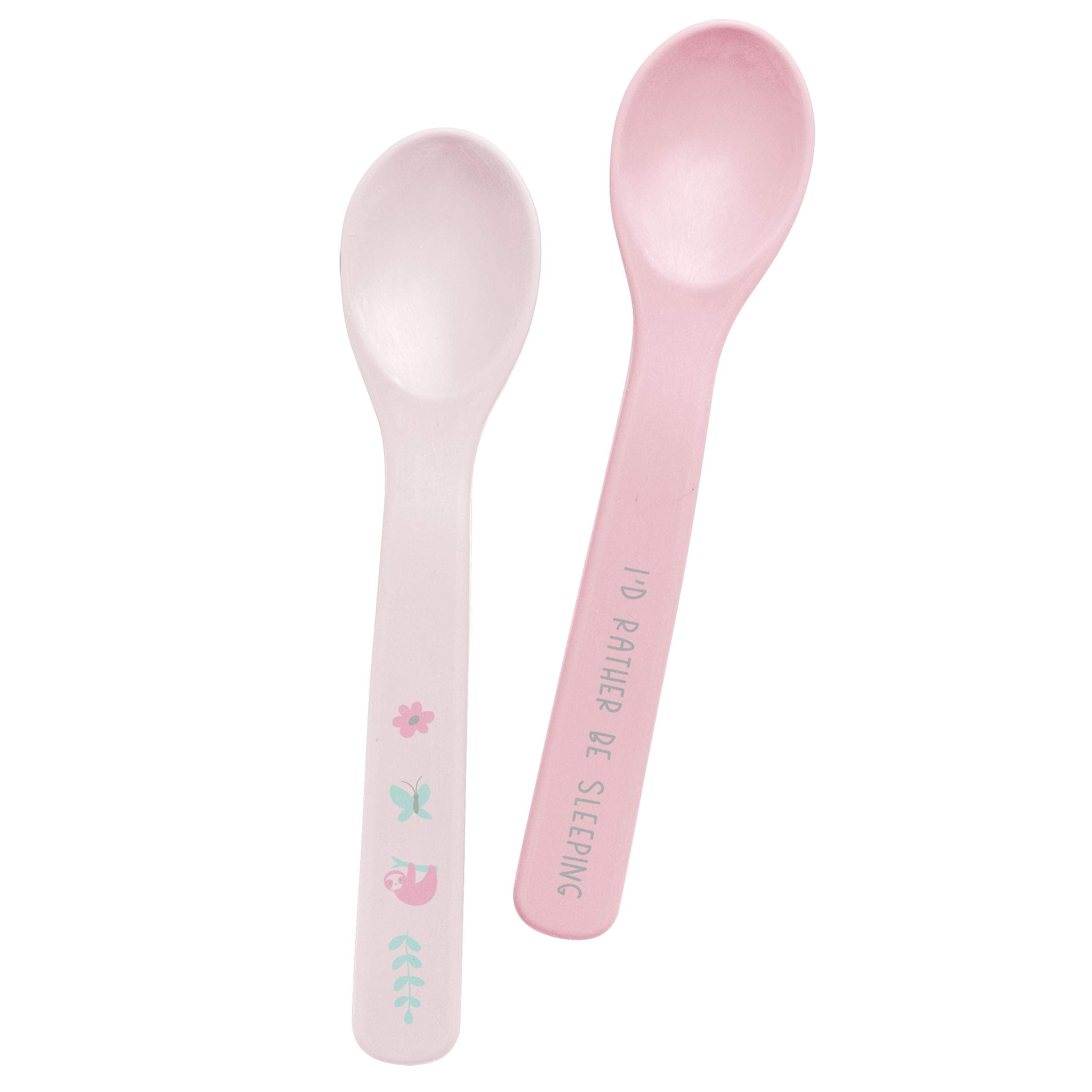 Stephen Joseph soft silicone spoons designed for gentle first meals and self-feeding practice