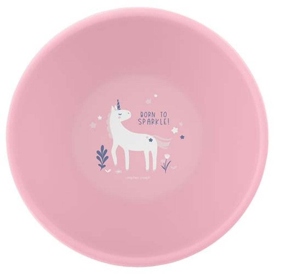 Stephen Joseph stay-put suction base helps prevent spills during self-feeding