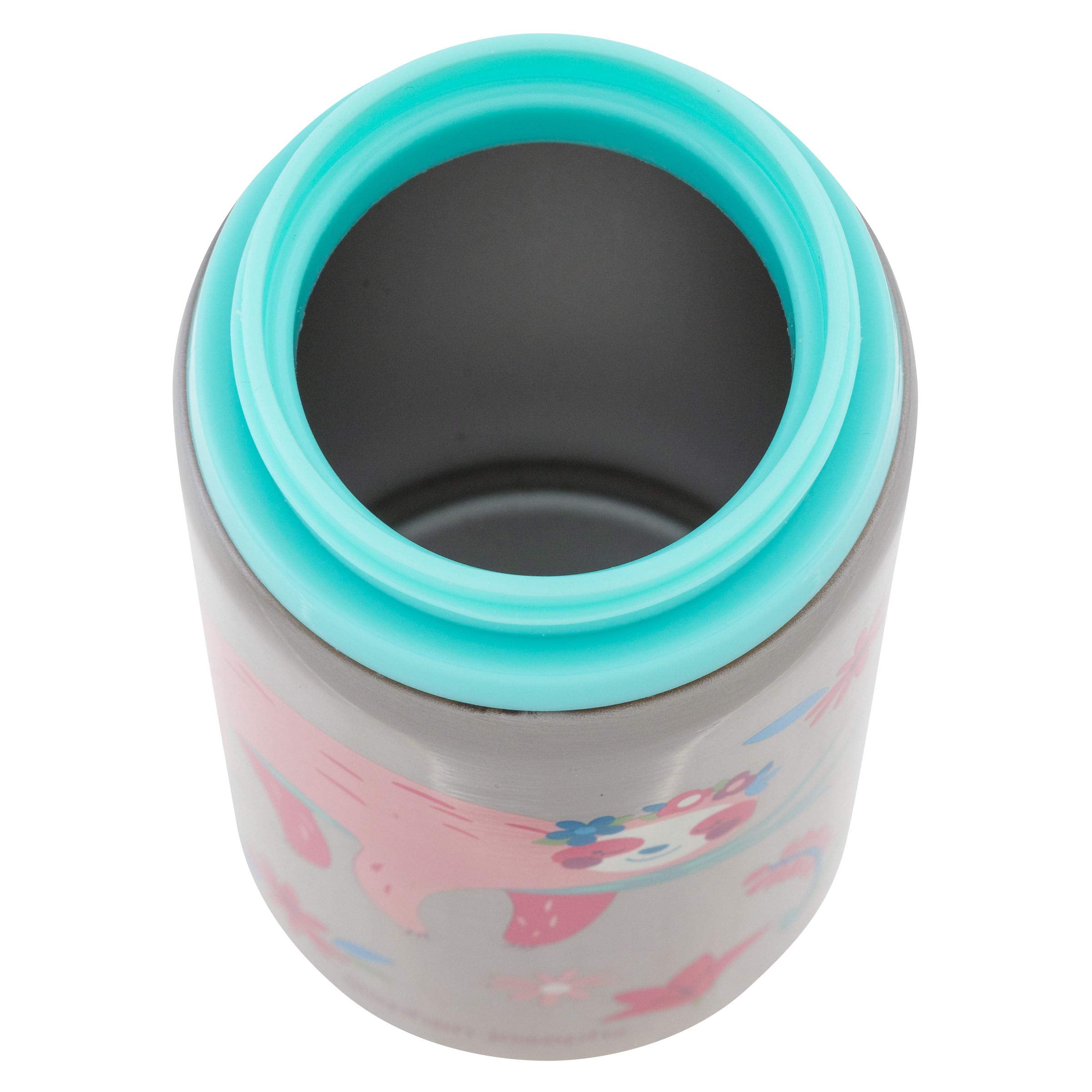 Stephen Joseph water bottle with easy-grip carry handle for little hands