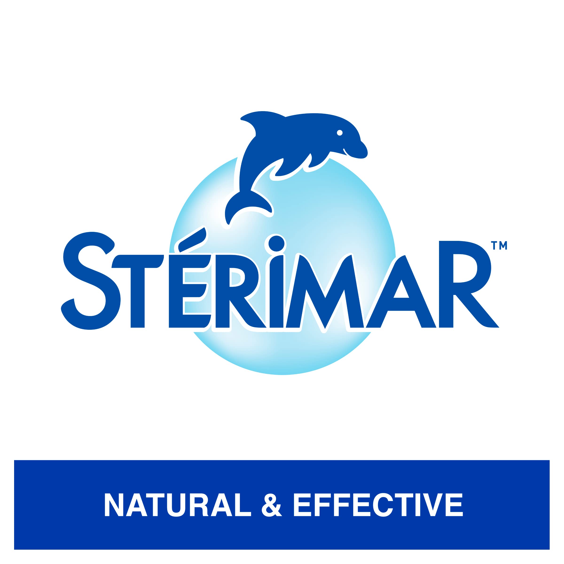 Sterimar Baby usage positioned tilt for gentle nasal application.