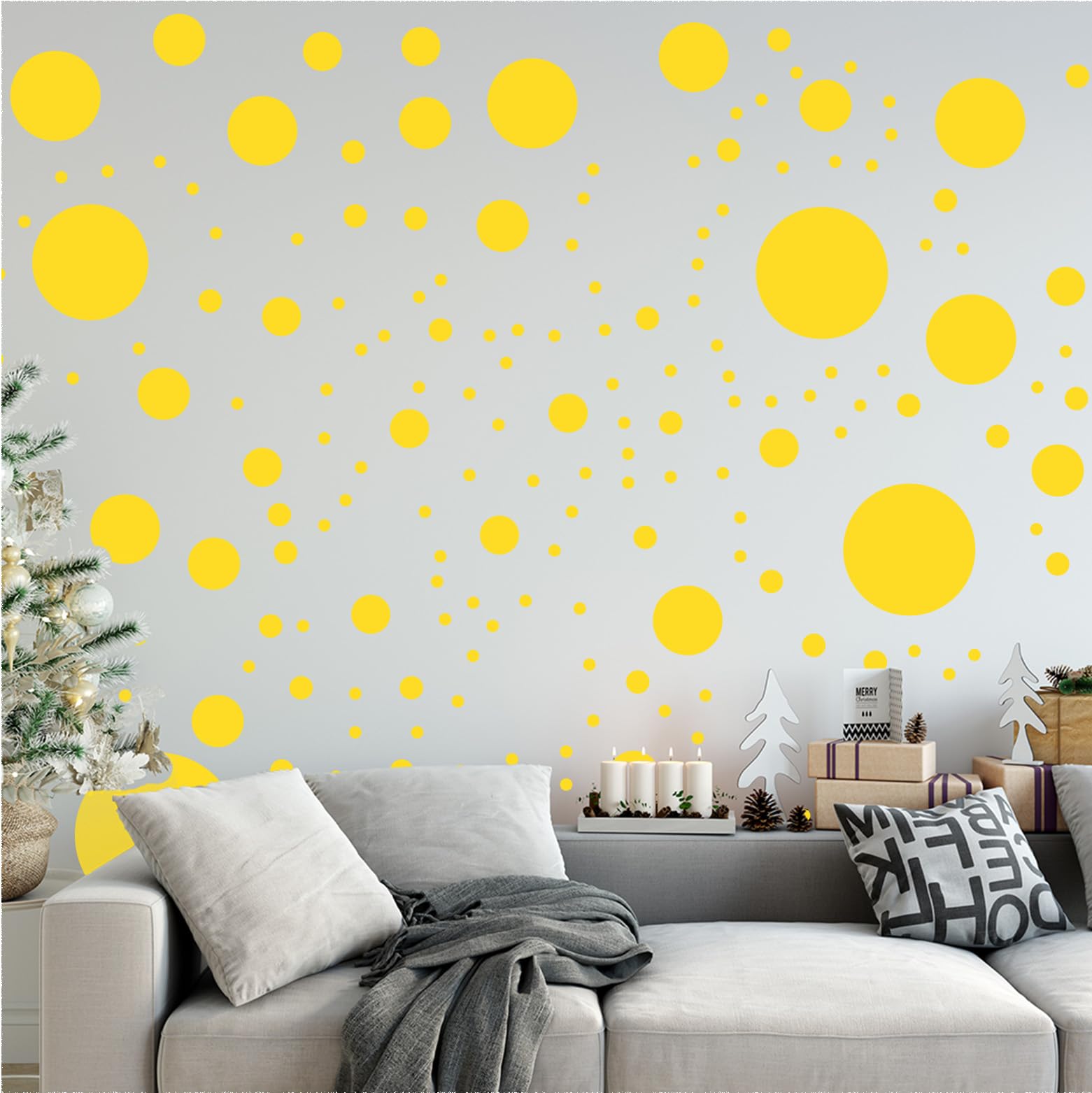 StickerDeen waterproof, weatherproof vinyl sticks securely to walls.