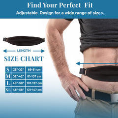 Stickman Dialysis Original Tuck-Away Belt conceals tubing while staying secure during daily activities