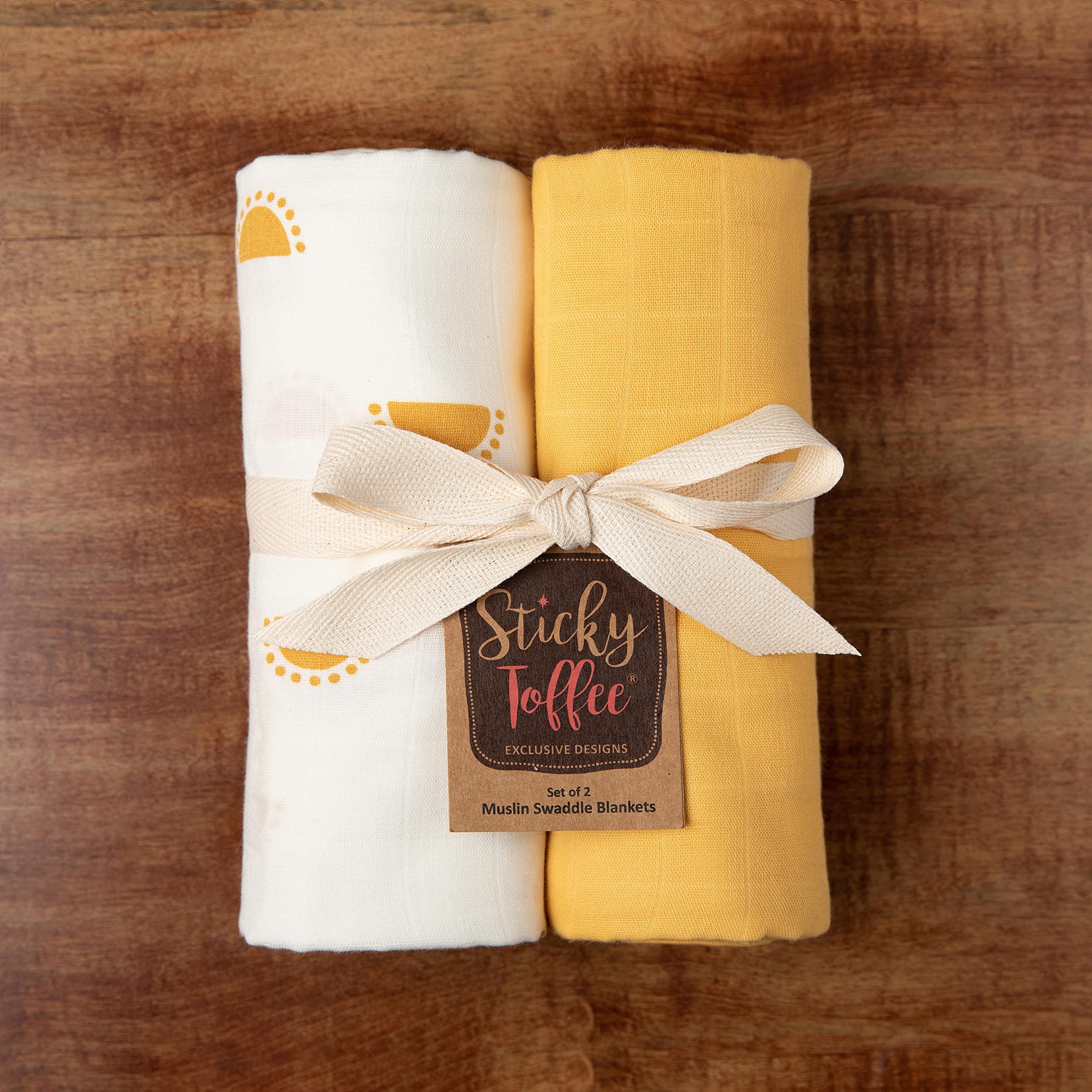 Sticky Toffee Muslin Swaddle care instructions for longevity.