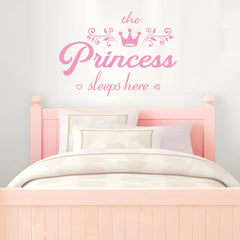 STNRST-IN pink hearts and diamonds wall art for kids room.