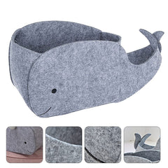 STOBOK children storage bin adds cute decor while organizing items.