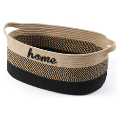 STOBS K dog toy basket weave, ideal for clutter-free living room storage.