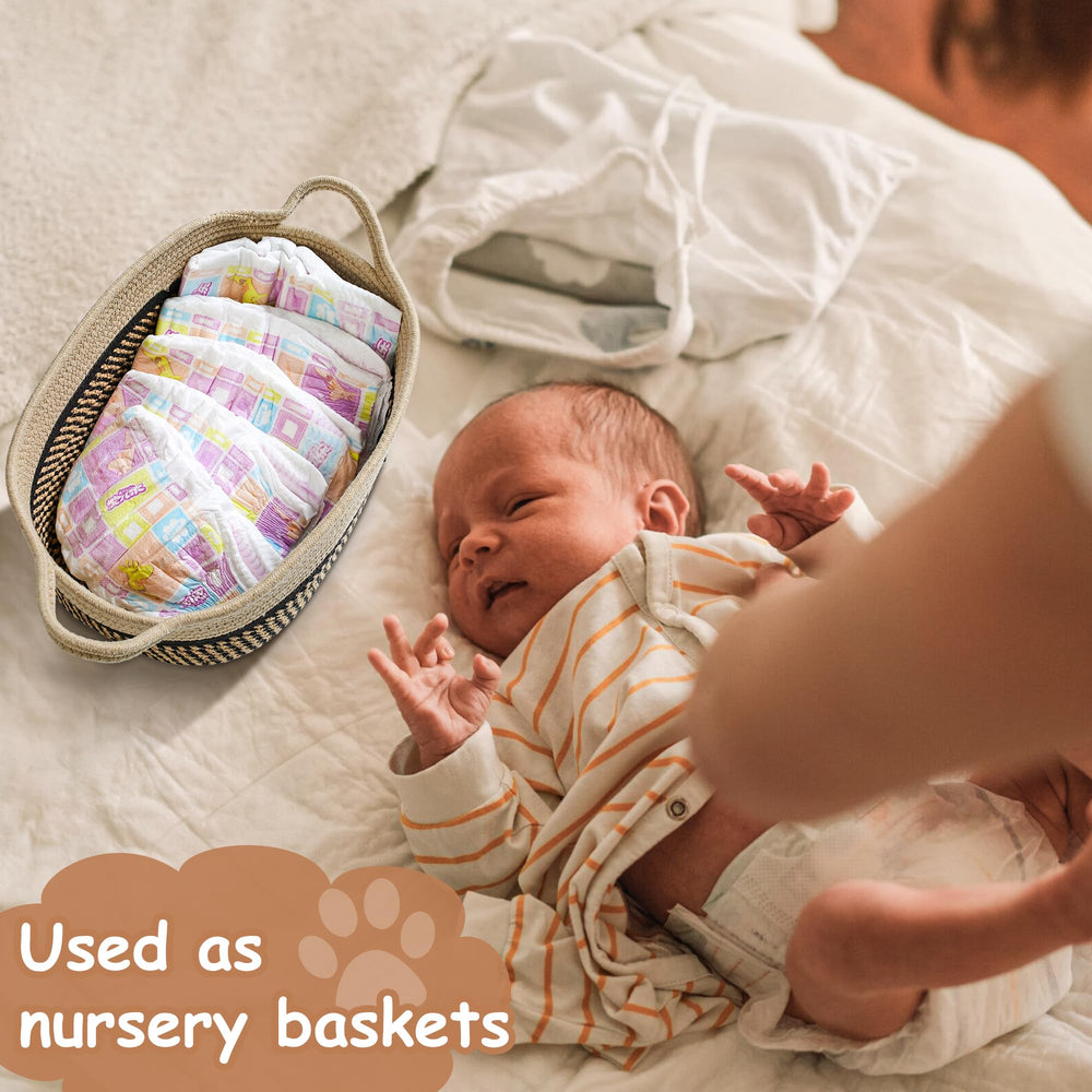 STOBS K multiuse basket for toys and towels, enhances Bohemian home decor