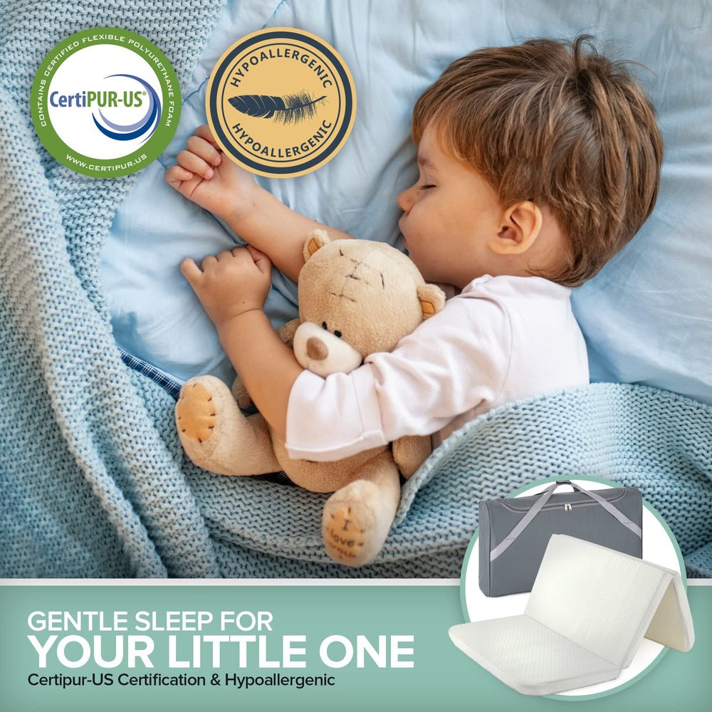 Stock Your Home Certipur-US compliant mattress pad is hypoallergenic