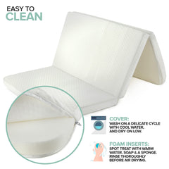 Stock Your Home memory foam topper providing gentle supportive cushioning