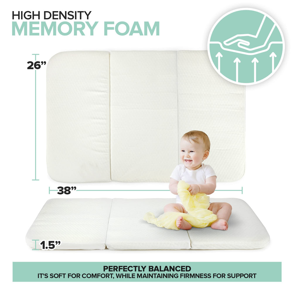 Stock Your Home waterproof cover protecting the foam insert from spills